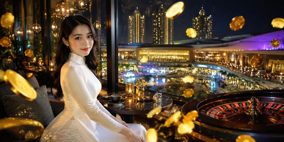 Người chơi Roulette tại Hà Nội trong trang phục áo dài